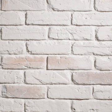 British Brick Old White Panel Stone