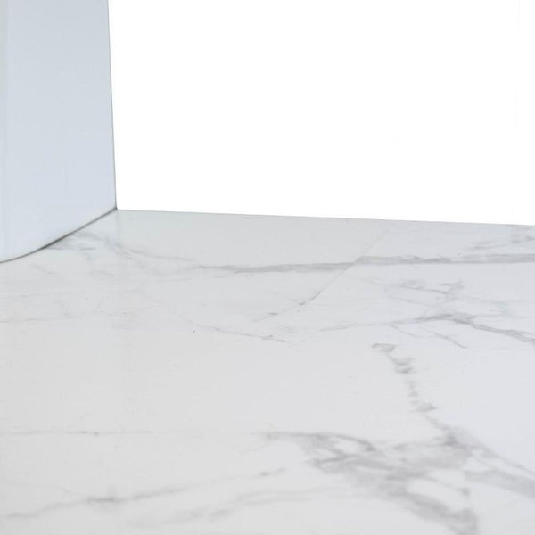 Matt Jura Carrara Marble SPC Flooring | w/ Built In Underlay | Elegance Range | 2.04m² Pack