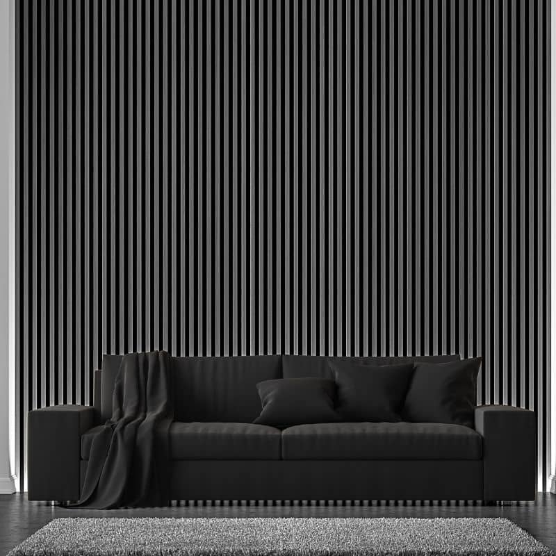 Buy Acoustic Charcoal Slat Wall Panelling | STRIVO | Panel Co – Panel ...