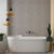 Premium Large Dark Grey Metallic Gemstone 1.0m x 2.4m Shower Panel