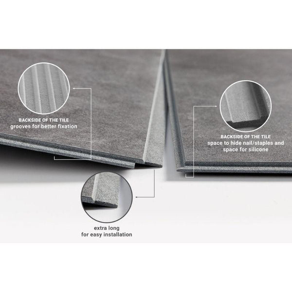 Dumawall Plus Ecru | Solid Bathroom Wall Tile | 8 Pack