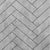 Premium Large Grey Herringbone Tile 1.0m x 2.4m Shower Panel