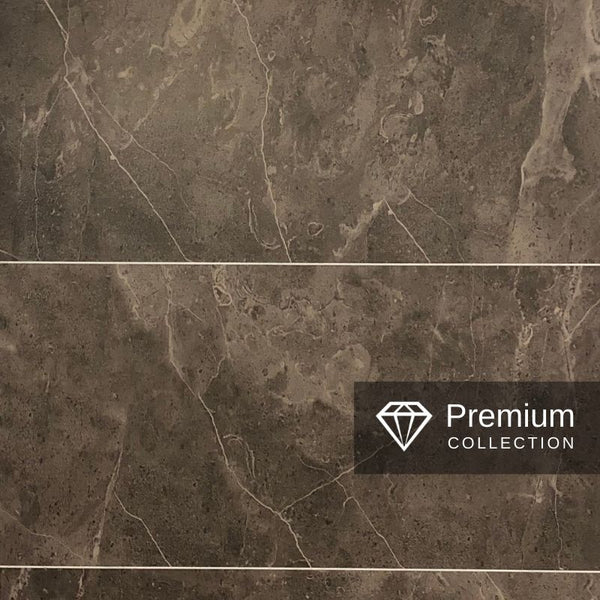 Premium Large Tile Bronze 1.0m x 2.4m Shower Panel
