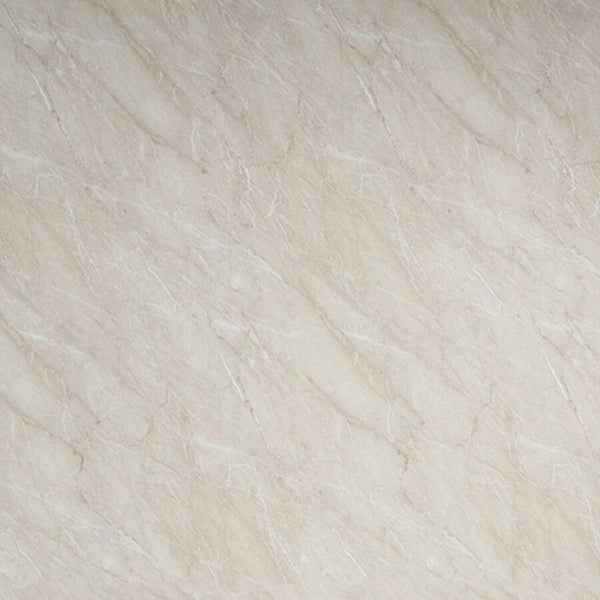 Close-up of beige marble texture with natural patterns for background and design use.