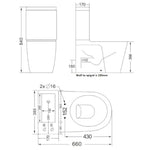 Kartell 2 in 1 WC & Basin