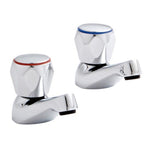 Kartell Alpha 1/2" Basin Taps (Pair)