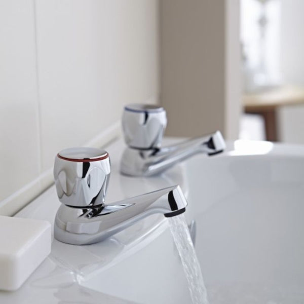 Kartell Alpha 1/2" Basin Taps (Pair)