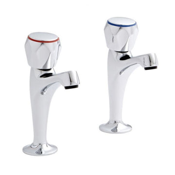 Kartell Alpha 1/2" H.N. Sink Taps (Pair)