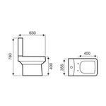 Kartell Embrace Back to Wall Pan
