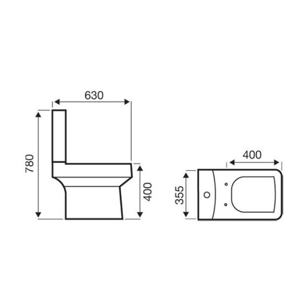 Kartell Embrace Back to Wall Pan