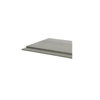 Kartell 800mm End panel 2 piece Grey Ash