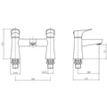 Kartell Focus Bath Filler