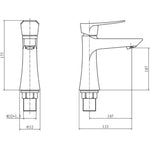 Kartell Focus Mono Basin Mixer