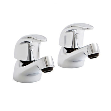 Kartell Koral Pair Basin Pillar Taps
