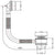 Kartell Easy Clean Sprung Bath Waste Matt Black