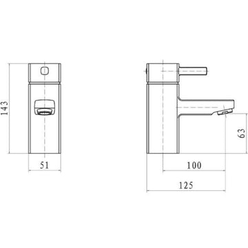 Kartell Mode Mono Basin Mixer