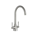 Kartell Mono Kitchen Sink Mixer Brushed Steel