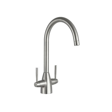 Kartell Mono Kitchen Sink Mixer Brushed Steel