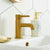 Kartell Ottone Mono Basin Mixer Brushed Brass