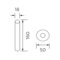 Kartell Sleeving Kits (Pair) Chrome
