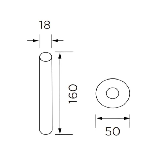 Kartell Sleeving Kits (Pair) Chrome