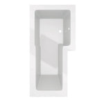 Kartell Elite 1500 L Shaped Right Hand Bath Only with Leg Sets