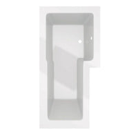 Kartell Elite 1500 L Shaped Right Hand Bath Only with Leg Sets