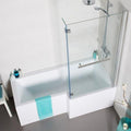 Kartell Elite 1500 L Shaped Right Hand Bath Only with Leg Sets