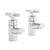 Kartell Times Pair Basin Pillar Taps