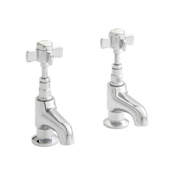 Kartell Klassique Pair Basin Pillar Taps