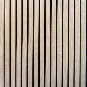 Light Ash Acoustic Slat Wall Panel - Sulcado