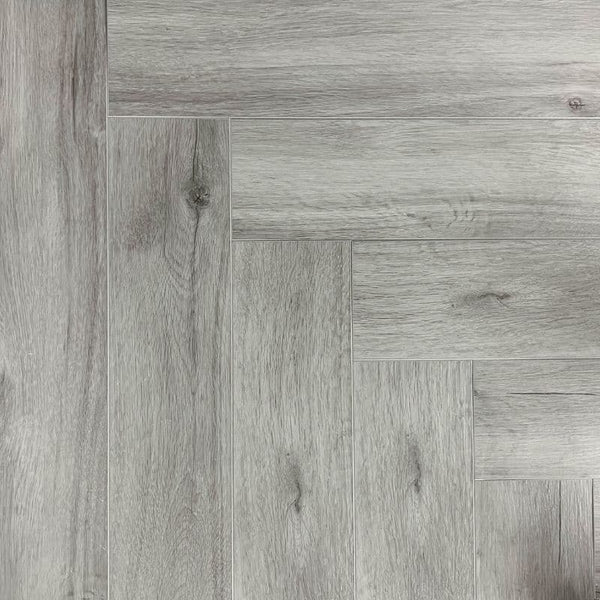 Morlich Oak Herringbone SPC Flooring | w/ Built In Underlay | Elegance Range | 0.806m² Pack