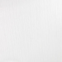 Close-up texture of white brushed metal surface with horizontal lines for background or graphic design elements.