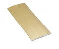 Aluminium Threshold Strip | Self Adhesive | Matt Brass/Gold (38 x 3mm - 0.9m)