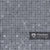 Premium Large Mosaic Blue 1.0m x 2.4m Shower Panel