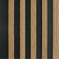 Natural Oak 3D Slat Wall Panel - Sulcado