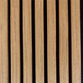 Natural Oak Acoustic Slat Wall Panel - Sulcado