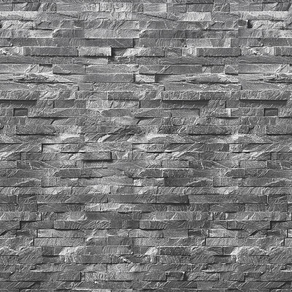Premium Large Dark Grey Stone 1.0m x 2.4m Shower Panel sample