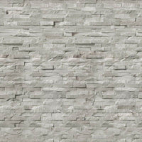 Premium Large Natural Stone Light Grey 1.0m x 2.4m Shower Panel