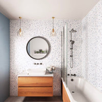 Positano Blue Terrazzo | ShowerWall Paneling
