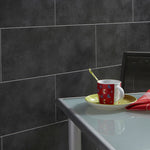 Dumalock 2 Tile Stone Dark Concrete | 8 Pack