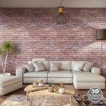 Rustic Brick Red | 4 pack