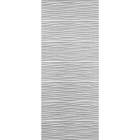 Premium Large Silver Wave 1.0m x 2.4m Shower Panel