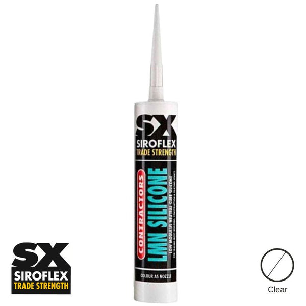 SiroFlex Contractors LMN Silicone - Clear