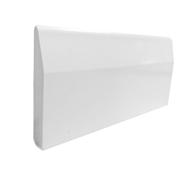 PVC Chamfered Skirting Board 65mm x 2.5 | 2 Pack