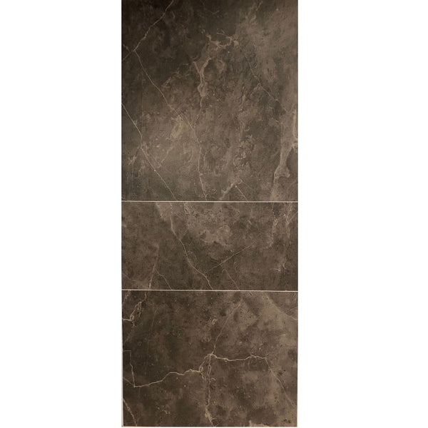Premium Large Tile Bronze 1.0m x 2.4m Shower Panel