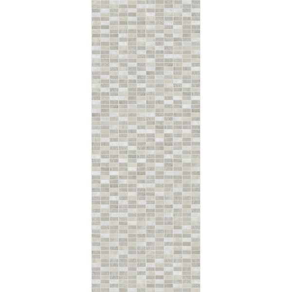 Neutral tone mosaic tile texture, modern kitchen backsplash design, elegant bathroom wall tiling, seamless geometric pattern, contemporary interior decor, stylish gray square tiles background