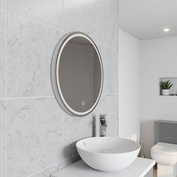 Kartell Vista 600mm Circular LED Mirror