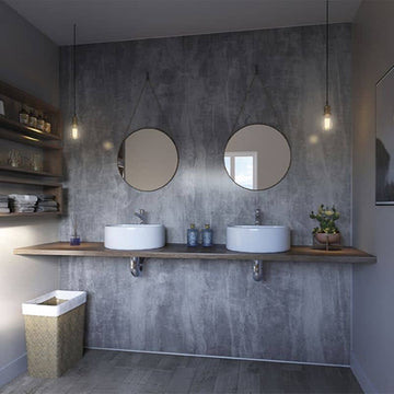 Washed Charcoal | ShowerWall Paneling