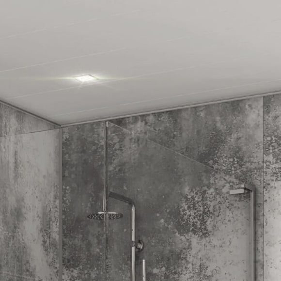 White gloss pvc ceiling panel